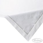 Bieżnik biały elegancki 50x100cm