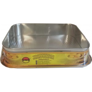 Tortownica prostokątna 34x24 cm