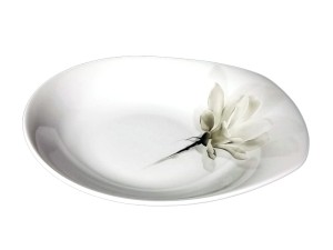 Talerz głęboki 24cm Lubiana Magnolia Avocado