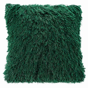 Poszewka dekoracyjna 40x40 cm Celia ciemno zielona