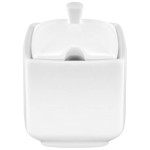 Cukiernica kwadratowa Porto z dziurką na łyżeczkę