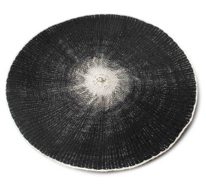 Podkładka na stół 38cm eco czarna