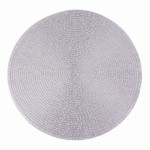 Podkładka na stół 38 cm srebrna  Molly