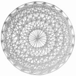 Podkładka na stół 38 cm srebrna Sonia