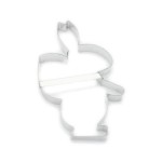 Foremka do ciastek zając z koszem 16,7cm