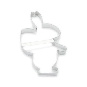 Foremka do ciastek zając z koszem 16,7cm