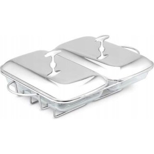 Naczynie z podgrzewaczem podwójne 2x1,8l Zilner