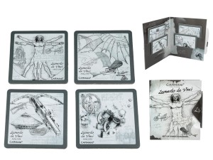 Podkładki pod kubek L. da Vinci