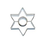 Foremka do ciastek gwiazda z kółeczkiem 5,5cm