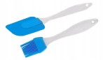 łopatka i pędzelek silikonowy