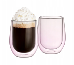 Szklanki termiczne 2szt. różowe