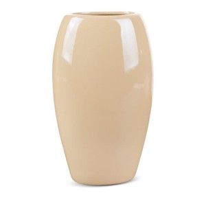 Wazon dekoracyjny Simona 14x10x24 cm beżowy
