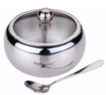 Cukiernica nierdzewna z łyżeczką 460ml