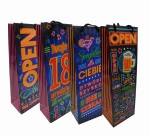 Torebka prezentowa na wino mix wzorów